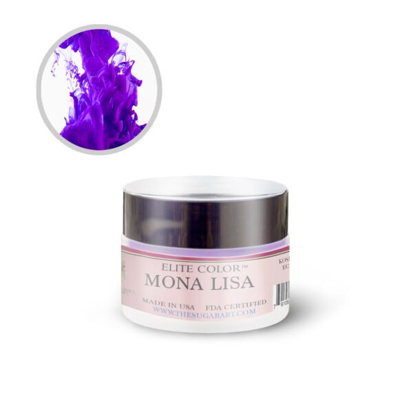 BRILLANTINA ALIMENTICIA EN POLVO MATE MONA LISA EC-603 (THE SUGAR ART) ENVASE 2.5 Grs