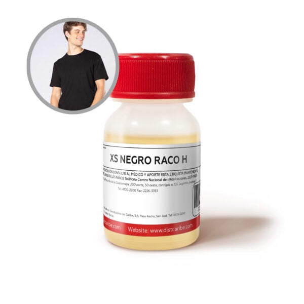 XS NEGRO RACO H ENVASE PLASTICO 1 Oz