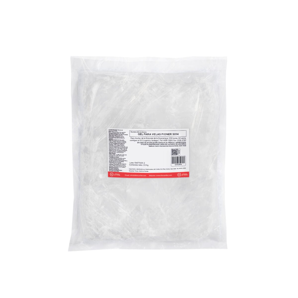 GEL PARA VELAS PIONER 5014 BOLSA 1/2 Kg - Image 2