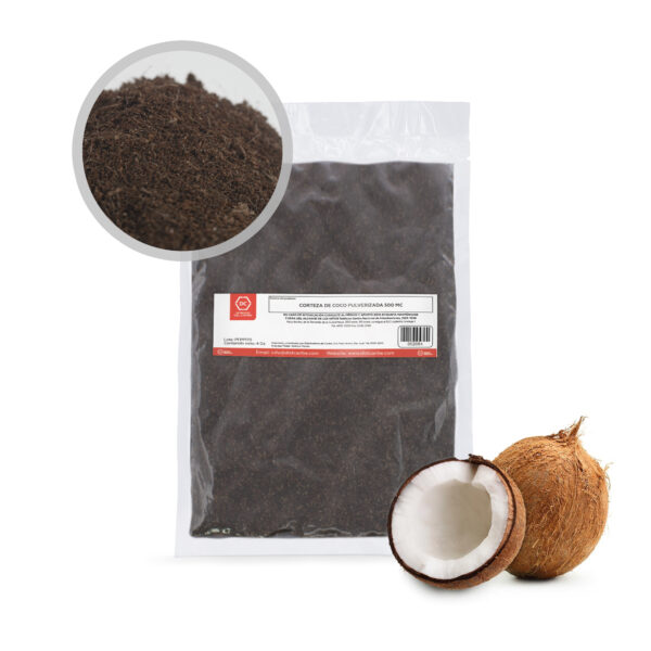 CORTEZA DE COCO PULVERIZADA 500 MC BOLSA 4 Oz