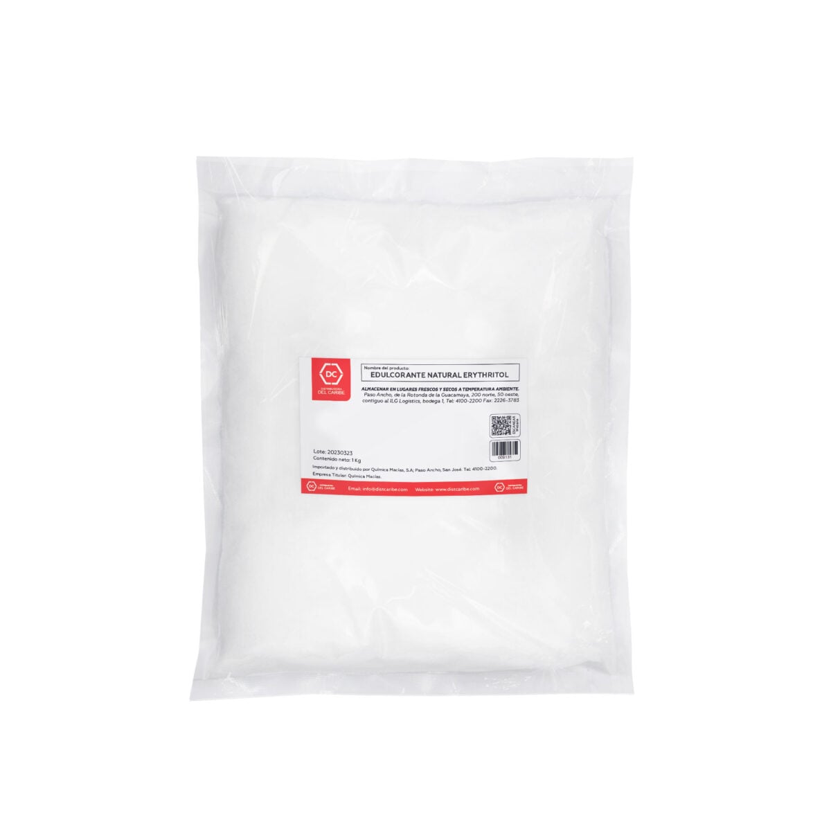 EDULCORANTE NATURAL ERYTHRITOL BOLSA 1 KG - Image 2