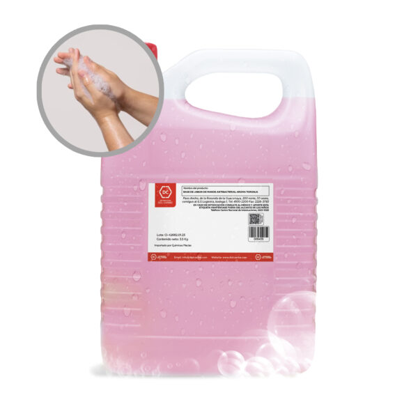 BASE DE JABON DE MANOS ANTIBACTERIAL AROMA TORONJA ENVASE DE GALON 3.5 Kg