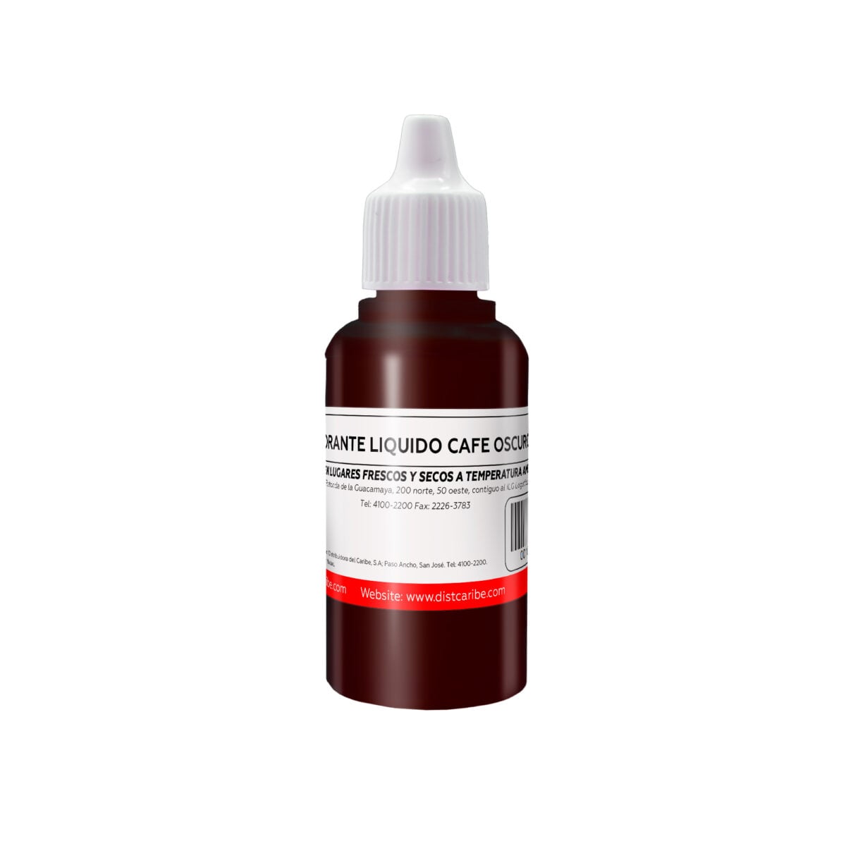 COLORANTE LIQUIDO CAFE OSCURO ENVASE PLASTICO 1 Oz - Image 2