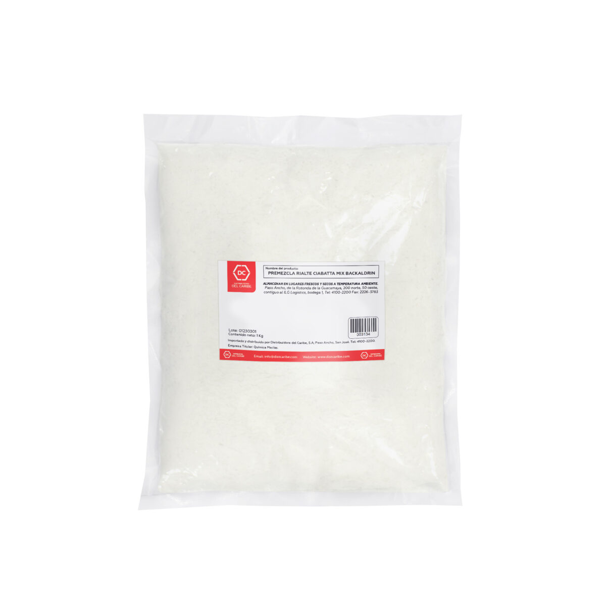 PREMEZCLA RIALTE CIABATTA MIX BACKALDRIN BOLSA 1 Kg - Image 2