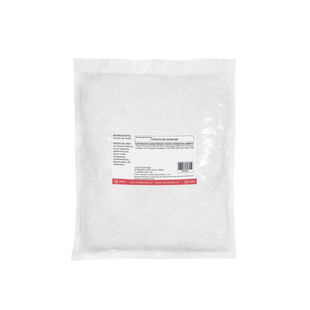 CITRATO DE SODIO BP BOLSA 1 Kg - Image 2