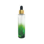ENV. GOTERO CILINDRICO VERDE 50 ML GOTERO DORADO / HULE NEGRO UD - Image 2