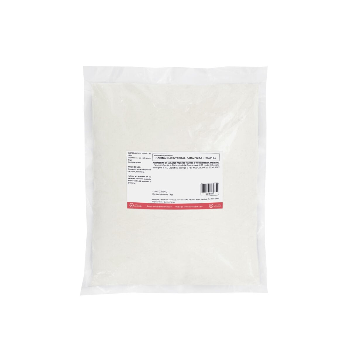 HARINA BLU INTEGRAL PARA PIZZA BOLSA 1 KG - Image 2