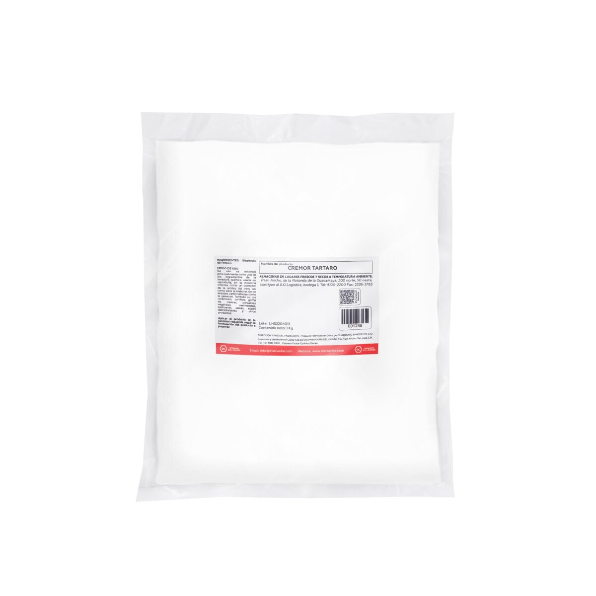 CREMOR TARTARO BOLSA 1 Kg - Image 2