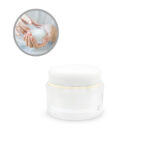 ENV. POMADERA PLASTICO CRISTALINO CJN3-001/003 50 ML TAPA BLANCA COMPLETA UNA UNIDAD