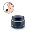 ENV. POMADERA PLASTICO CRISTALINO CJN3-001/003 50 ML TAPA NEGRA UNA UNIDAD