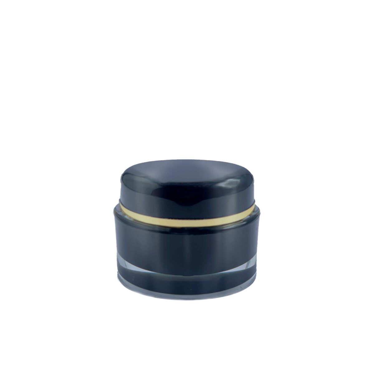 ENV. POMADERA PLASTICO CRISTALINO CJN3-001/003 50 ML TAPA NEGRA UNA UNIDAD - Image 2