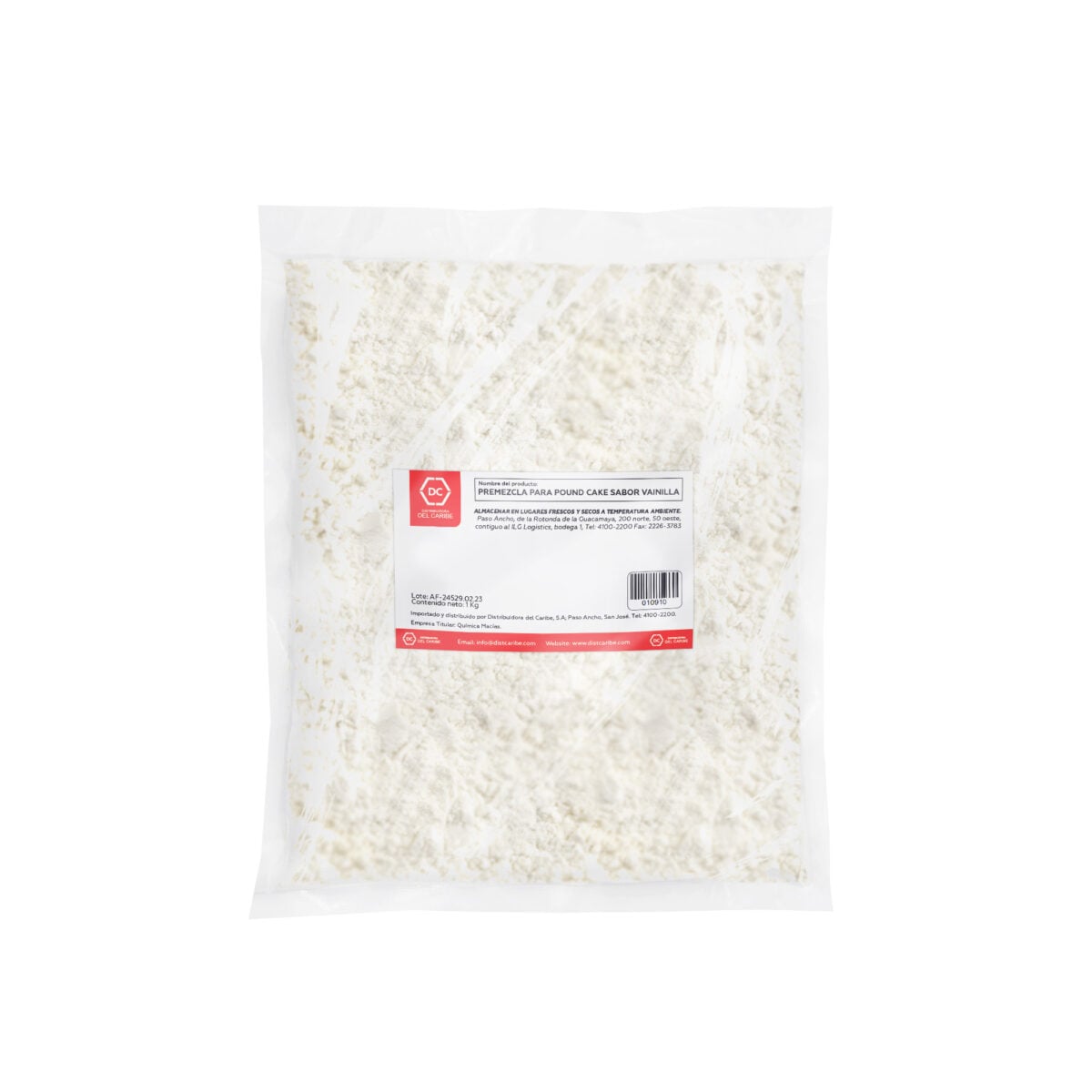 PREMEZCLA PARA POUND CAKE SABOR VAINILLA BOLSA 1 Kg - Image 2