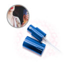 ATOMIZADOR #18 ROSCA ALUMINIO COLOR AZUL CON CASQUILLO AZUL JQ UD
