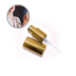 ATOMIZADOR #18 ROSCA ALUMINIO COLOR ORO CON CASQUILLO ORO JQ UD