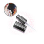 ATOMIZADOR #18 ROSCA ALUMINIO COLOR PLATA CON CASQUILLO PLATA JQ UD