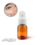 ENV. GOTERO PLASTICO AMBAR 25 ML DOSIFICADOR BLANCO UD