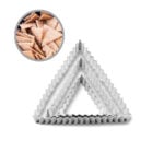 JUEGO DE CORTADOR DE METAL TRIANGULO RIZADO 3 PZ UNIDAD 1 UNIDAD