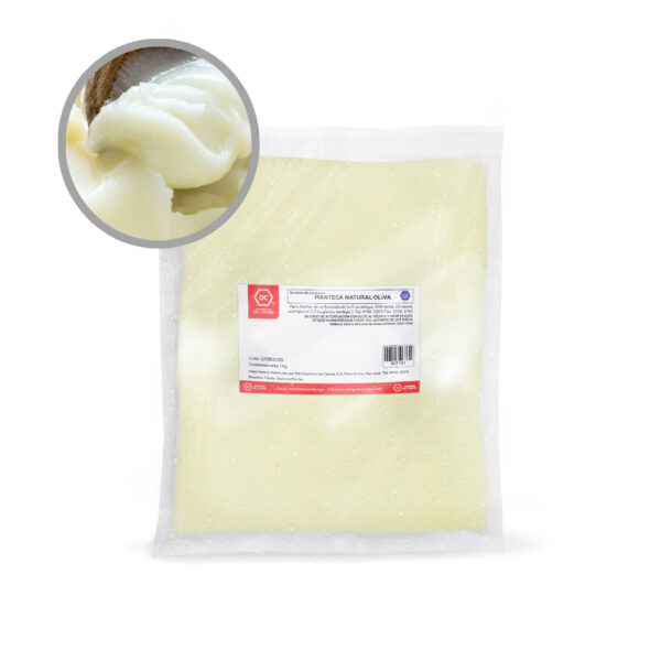 MANTECA NATURAL OLIVA BOLSA 1 Kg