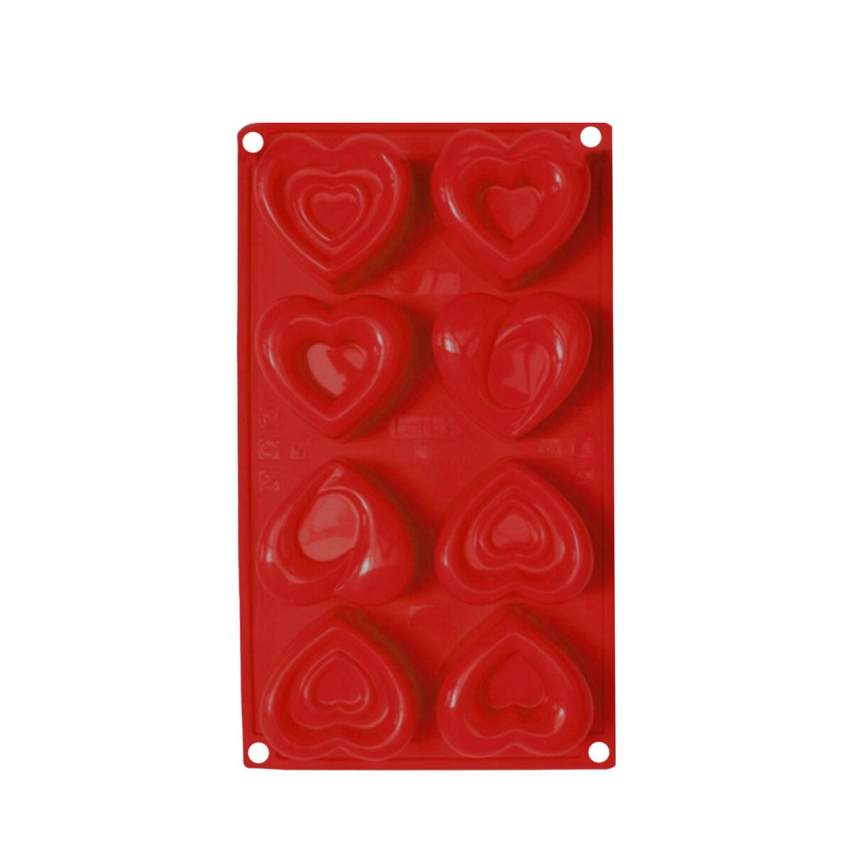 MOLDE SILICON FR064RSA AMOR 8 IMPRESIONES (PAVONI) UNA UNIDAD - Image 2