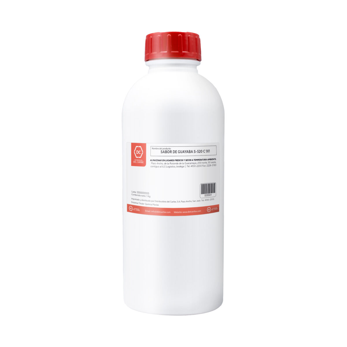 SABOR DE GUAYABA S-520 C 1X1 ENVASE PLASTICO 1 Kg - Image 2