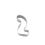 MOLDE DE ALUMINIO DE NUMERO DOS  30H4X02 - 20X4CM (MARTELLATO) UNA UNIDAD - Image 2