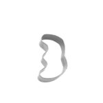 MOLDE DE ALUMINIO DE NUMERO TRES  30H4X03 - 20X4CM (MARTELLATO) UNA UNIDAD - Image 2