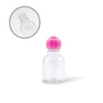 ENV. PET CRISTALINO 27 ML TAPA ROSADA UD