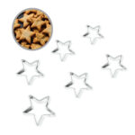 JUEGO DE CORTADOR DE METAL ESTRELLA 6 PZS UNIDAD 1 UNIDAD