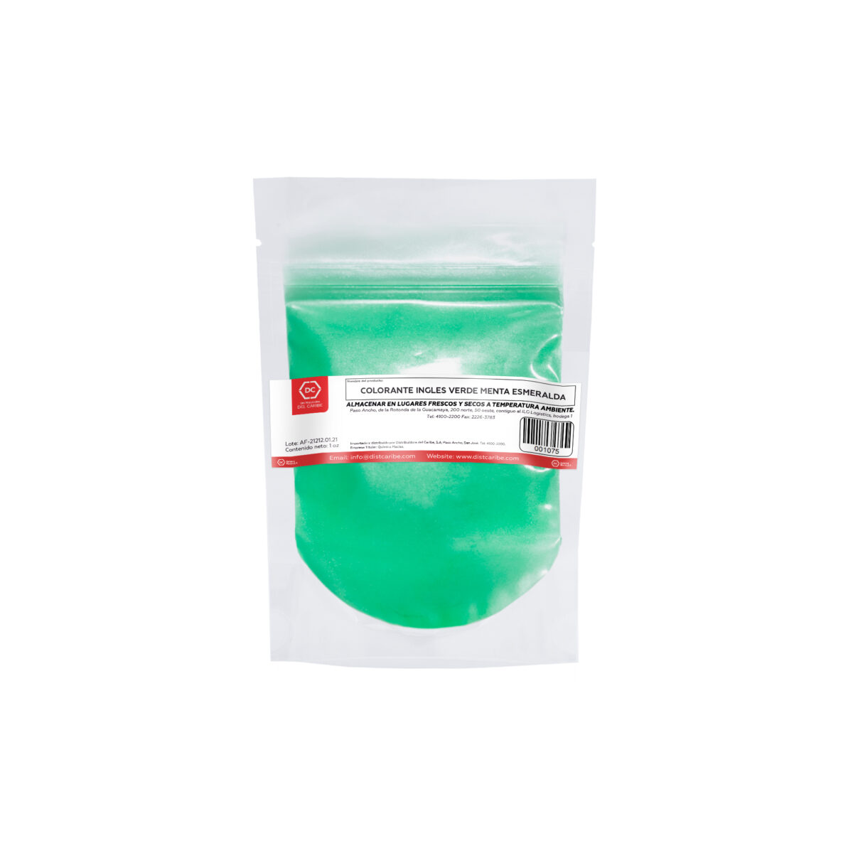COLORANTE INGLES VERDE ESMERALDA BOLSA 1 Oz - Image 2