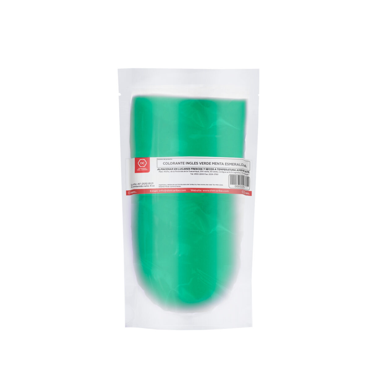 COLORANTE INGLES VERDE ESMERALDA BOLSA 4 Oz - Image 2