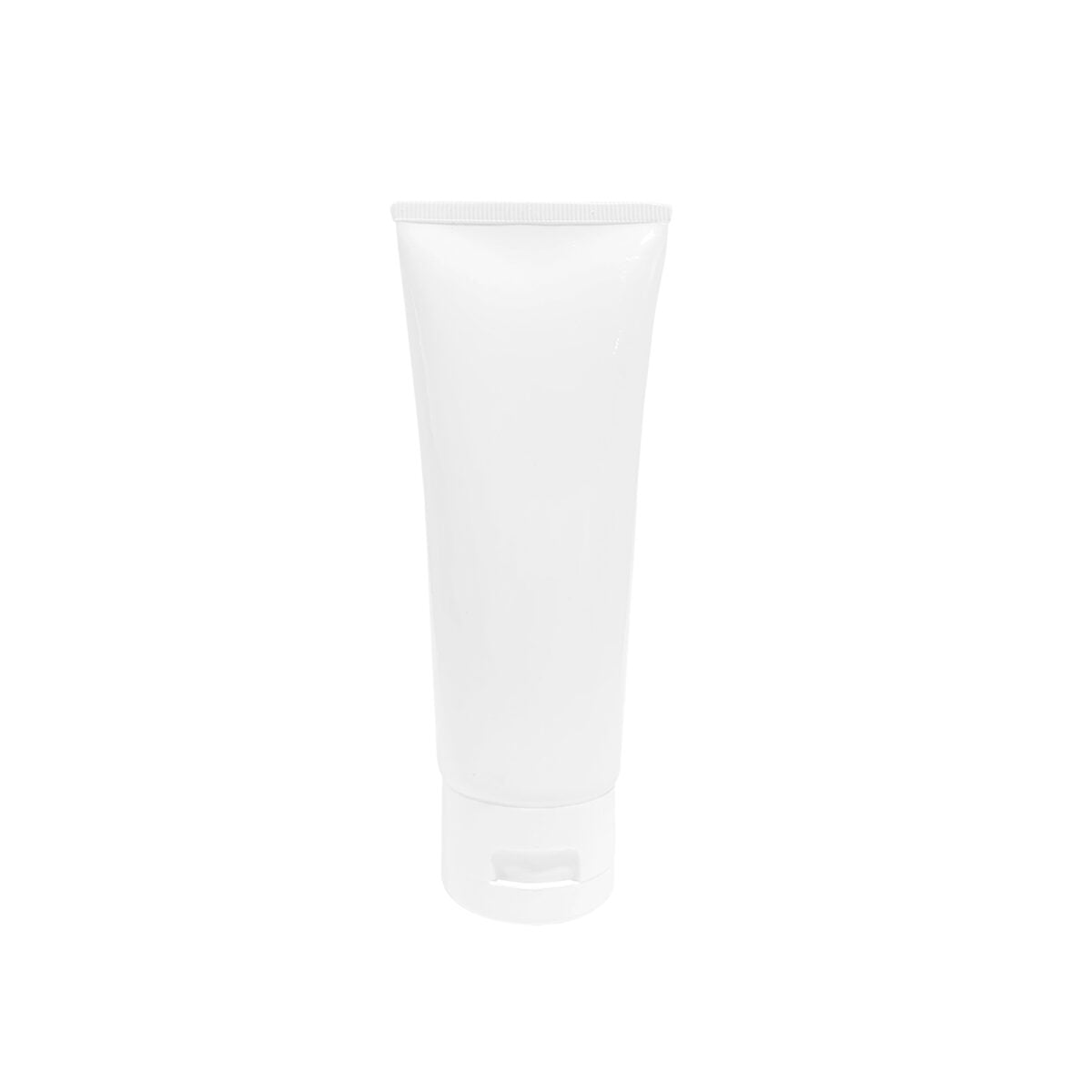 ENV. TUBO PLASTICO BLANCO 40 MM 100 ML TAPA FLIP TOP BLANCA UNA UNIDAD - Image 2