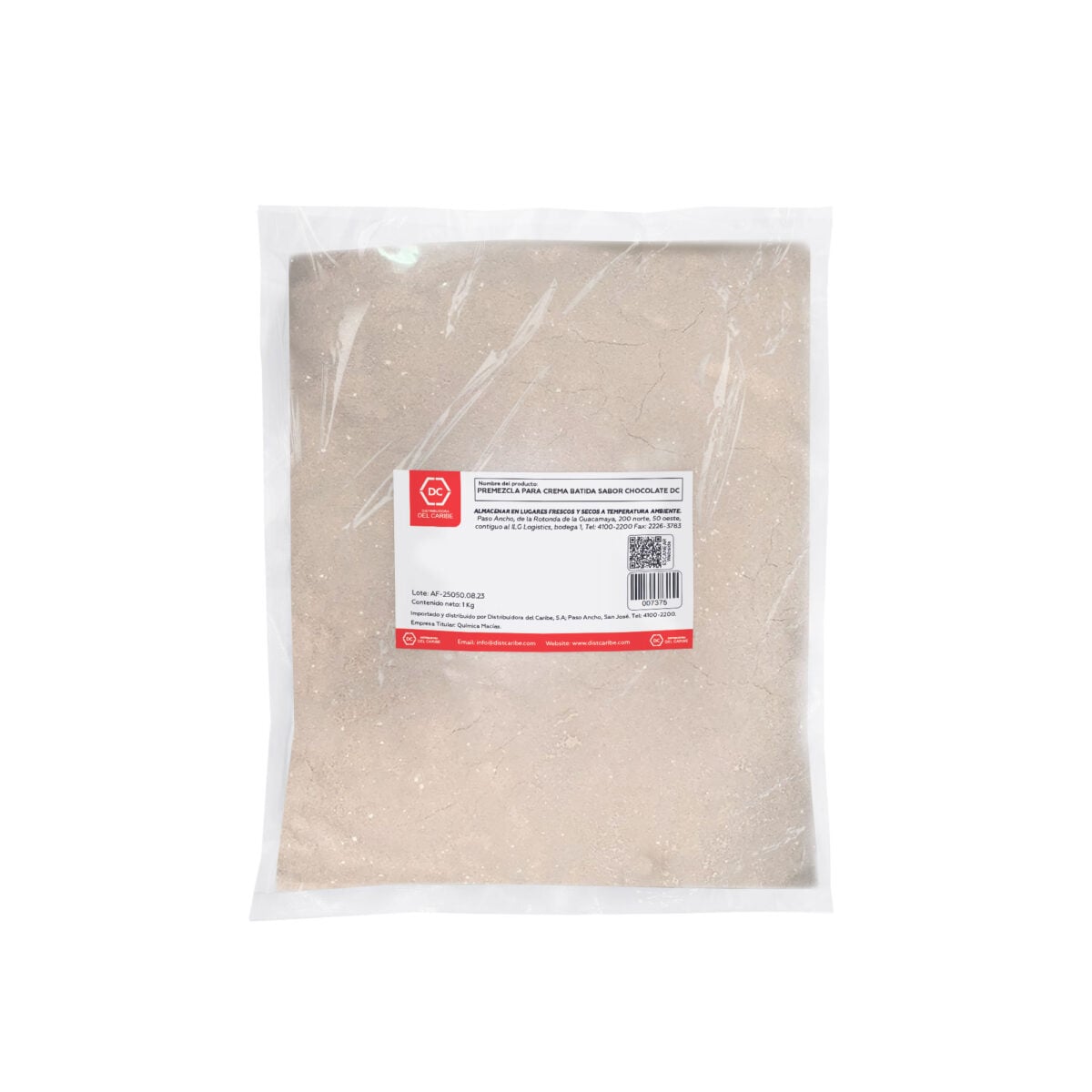 PREMEZCLA PARA CREMA BATIDA SABOR CHOCOLATE DC BOLSA 1 Kg - Image 2