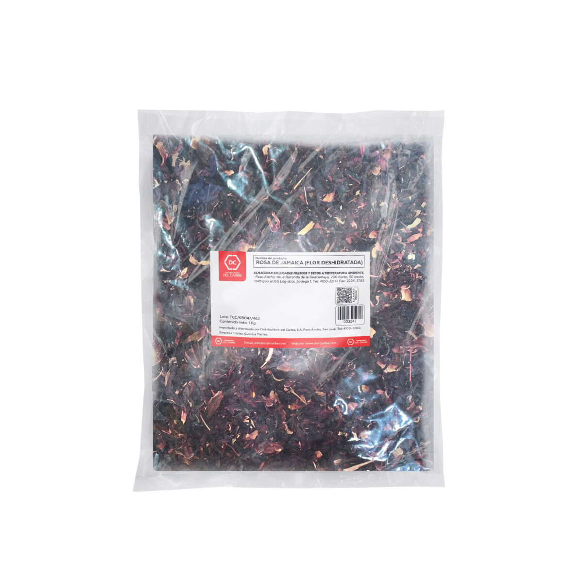 ROSA DE JAMAICA (FLOR DESHIDRATADA) BOLSA 1 Kg - Image 2