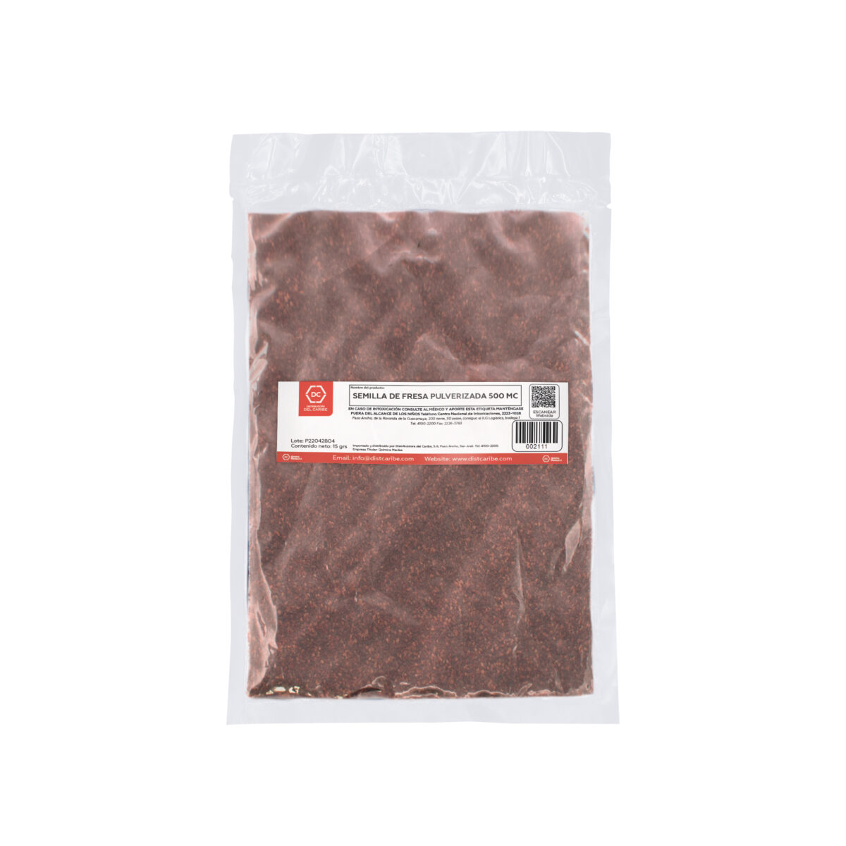 SEMILLA DE FRESA PULVERIZADA 500 MC BOLSA 15 GR - Image 2