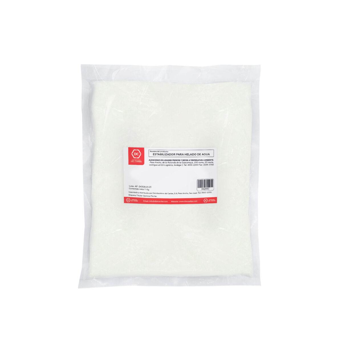 ESTABILIZADOR PARA HELADO DE AGUA BOLSA 1 Kg - Image 2
