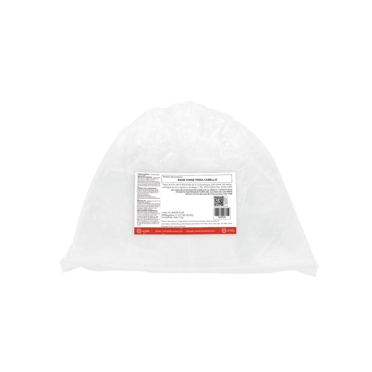 BASE DE RINSE PARA CABELLO BOLSA 1 Kg - Image 2