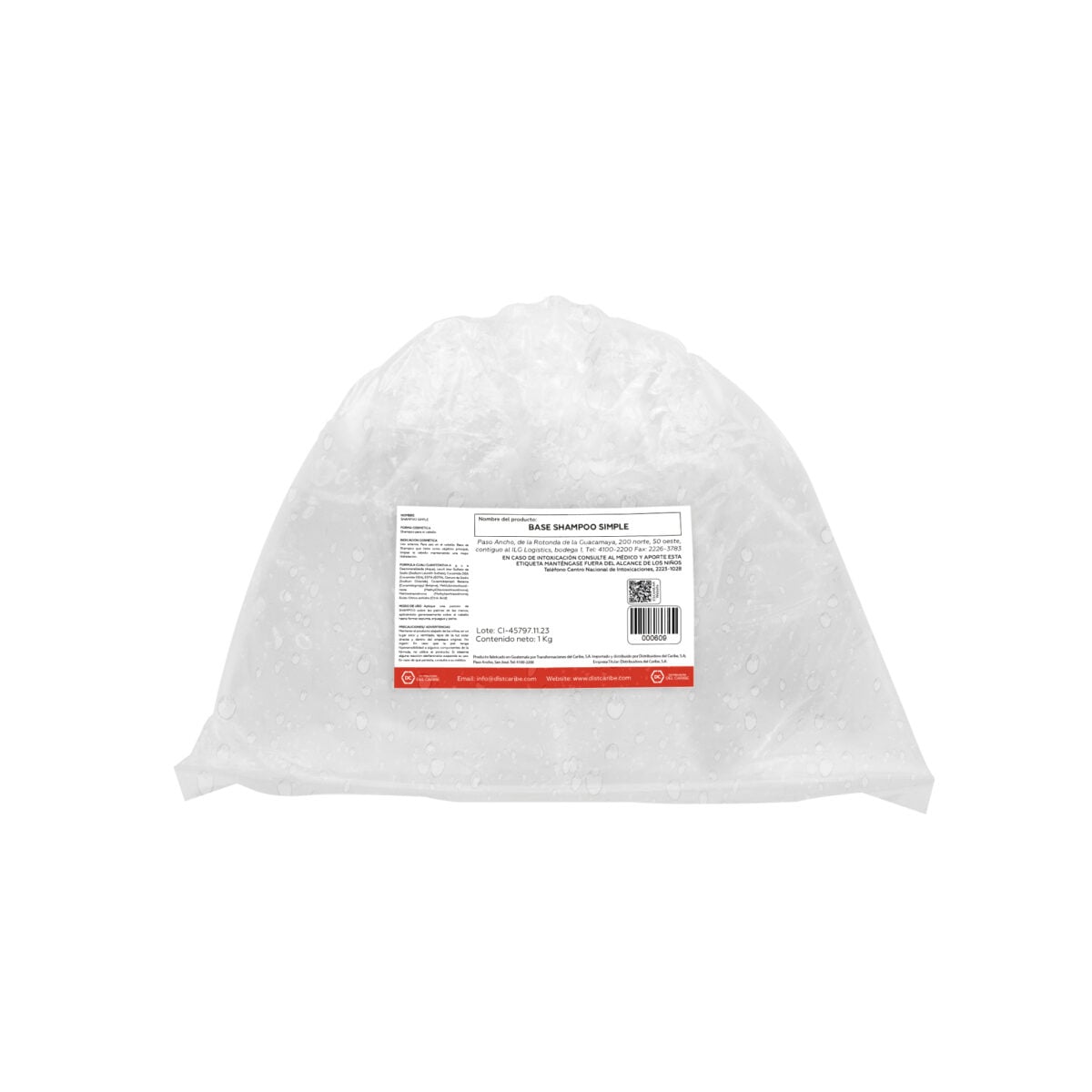 BASE SHAMPOO SIMPLE BOLSA 1 Kg - Image 2