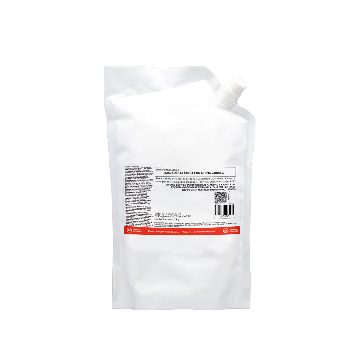 BASE DE CREMA LIQUIDA CON AROMA A VAINILLA BOLSA 1 Kg - Image 2