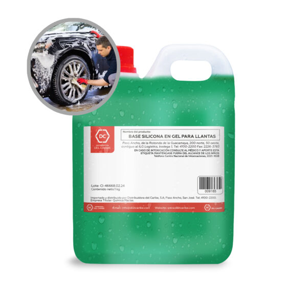 BASE SILICONA EN GEL PARA LLANTAS ENVASE 1 Kg