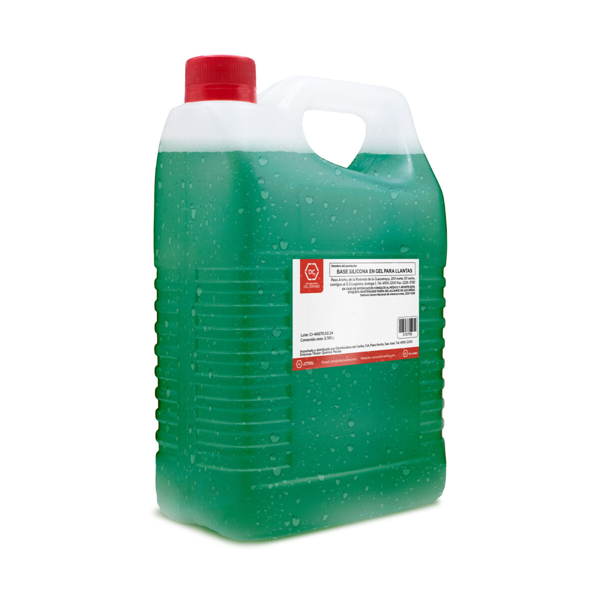 BASE SILICONA EN GEL PARA LLANTAS ENVASE DE GALON 3.785 L - Image 2
