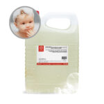 BASE SHAMPOO PARA BEBE DE LA CABEZA A LOS PIES AROMA FLOR DE ALGODON ENVASE DE GALON 3.5 KG