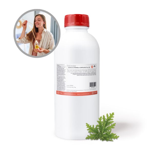 ESENCIA CITRONELA COMPOUND F&L OR ENVASE 1 Kg
