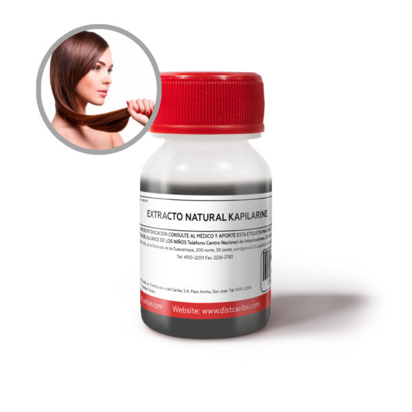 EXTRACTO NATURAL KAPILARINE ENVASE AMBAR 1 Oz