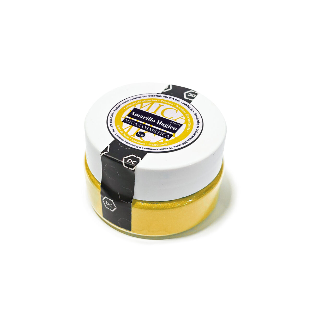 COLORANTE MICA PARA PRODUCTOS COSMETICOS AMARILLO MAGICO KT-66Y1- 1 oz - Image 2