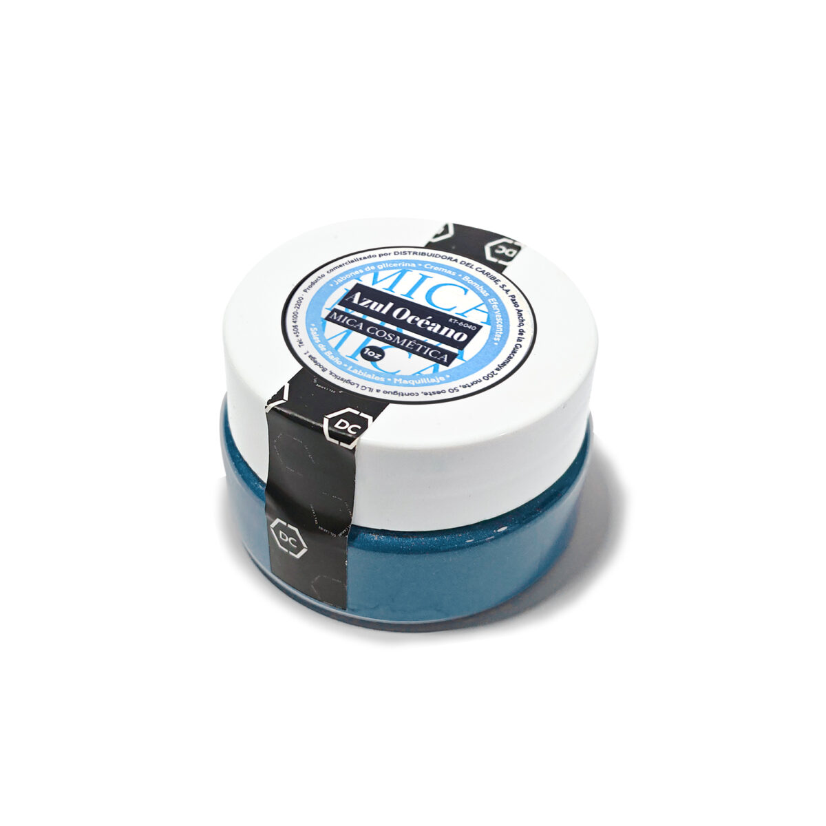 COLORANTE MICA PARA PRODUCTOS COSMETICOS AZUL OCEANO KT-6040 - 1 oz - Image 2