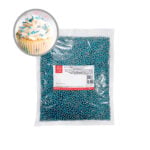 PERLA DE AZÚCAR COLOR AZUL CIELO 4MM (SFERICI) BOLSA 500g