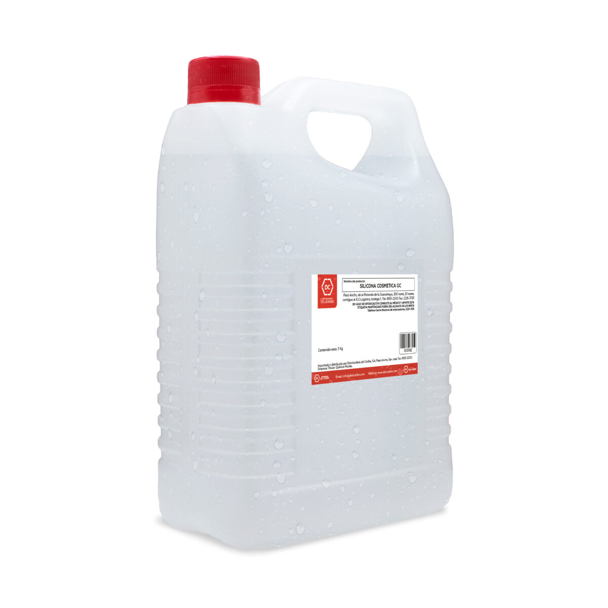 SILICONA COSMETICA GC ENVASE DE GALON 3 Kg - Image 2
