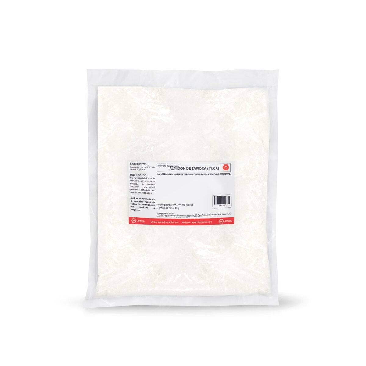 ALMIDON DE TAPIOCA (YUCA) - 1 Kg - Image 2