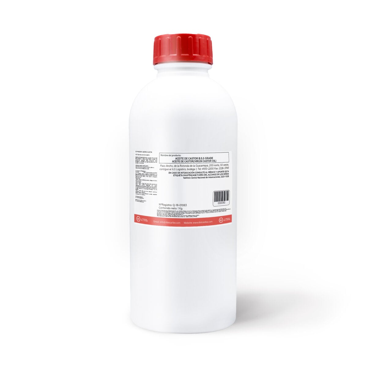ACEITE DE CASTOR B.S.S. GRADE - 1 Kg - Image 2