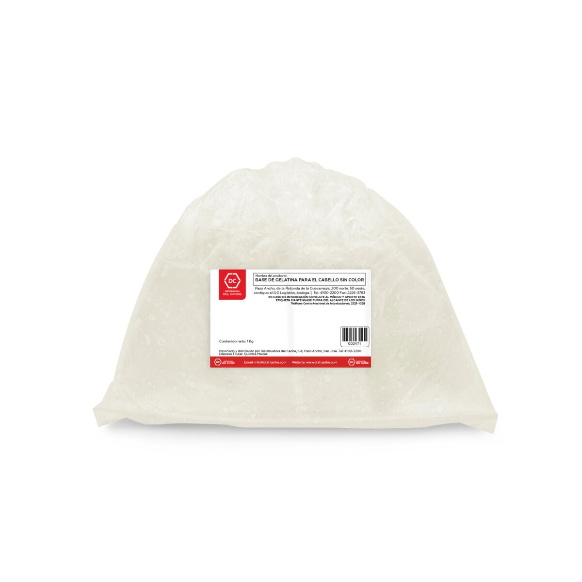 BASE DE GELATINA PARA EL CABELLO SIN COLOR - 1 Kg - Image 2